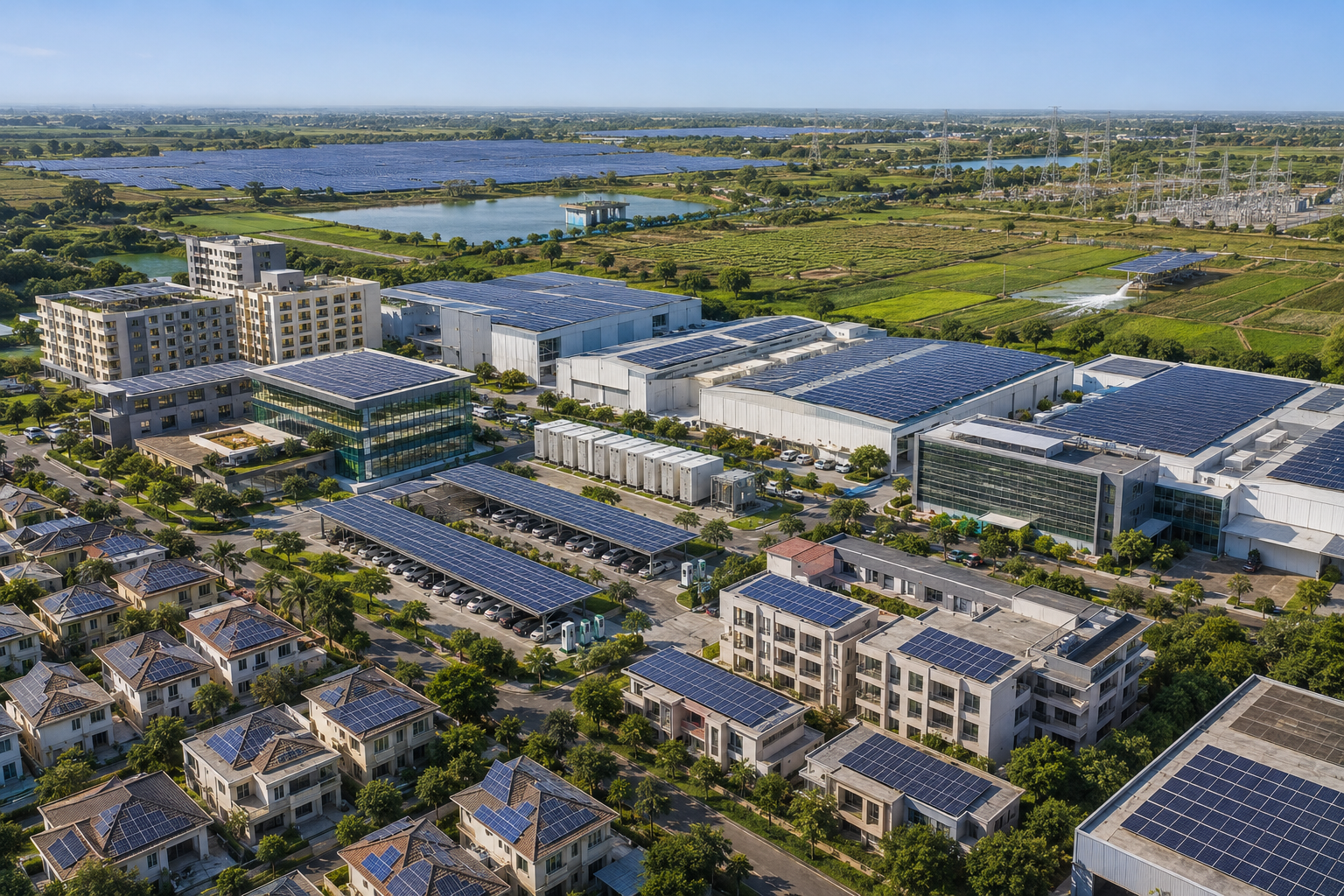 Solar EPC applications and industries